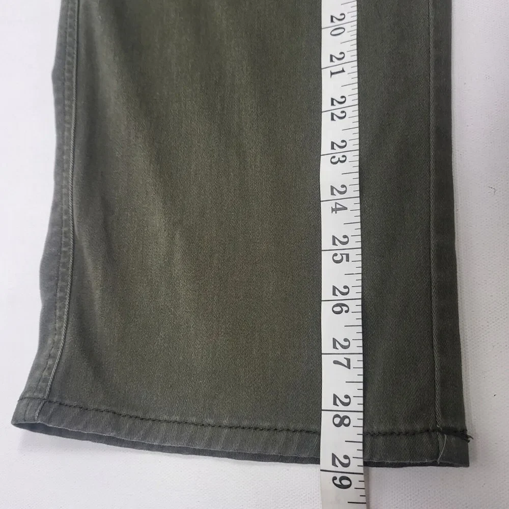 LEE Extreme Comfort MVP Pants Mens 40x29 Green‎ Stretch Relaxed Fit Work Chino